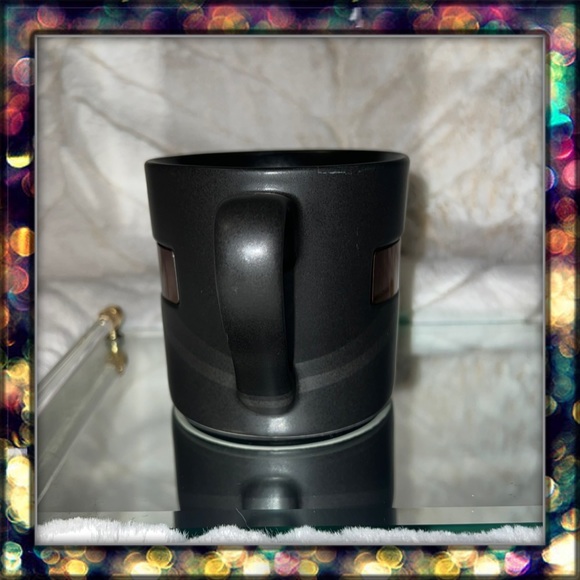 [Starbucks] black ceramic mug with copper band. - Picture 5 of 9